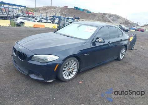 2013 BMW 550I xDrive из США, поврежденный, VIN WBAFU9C57DDY71046